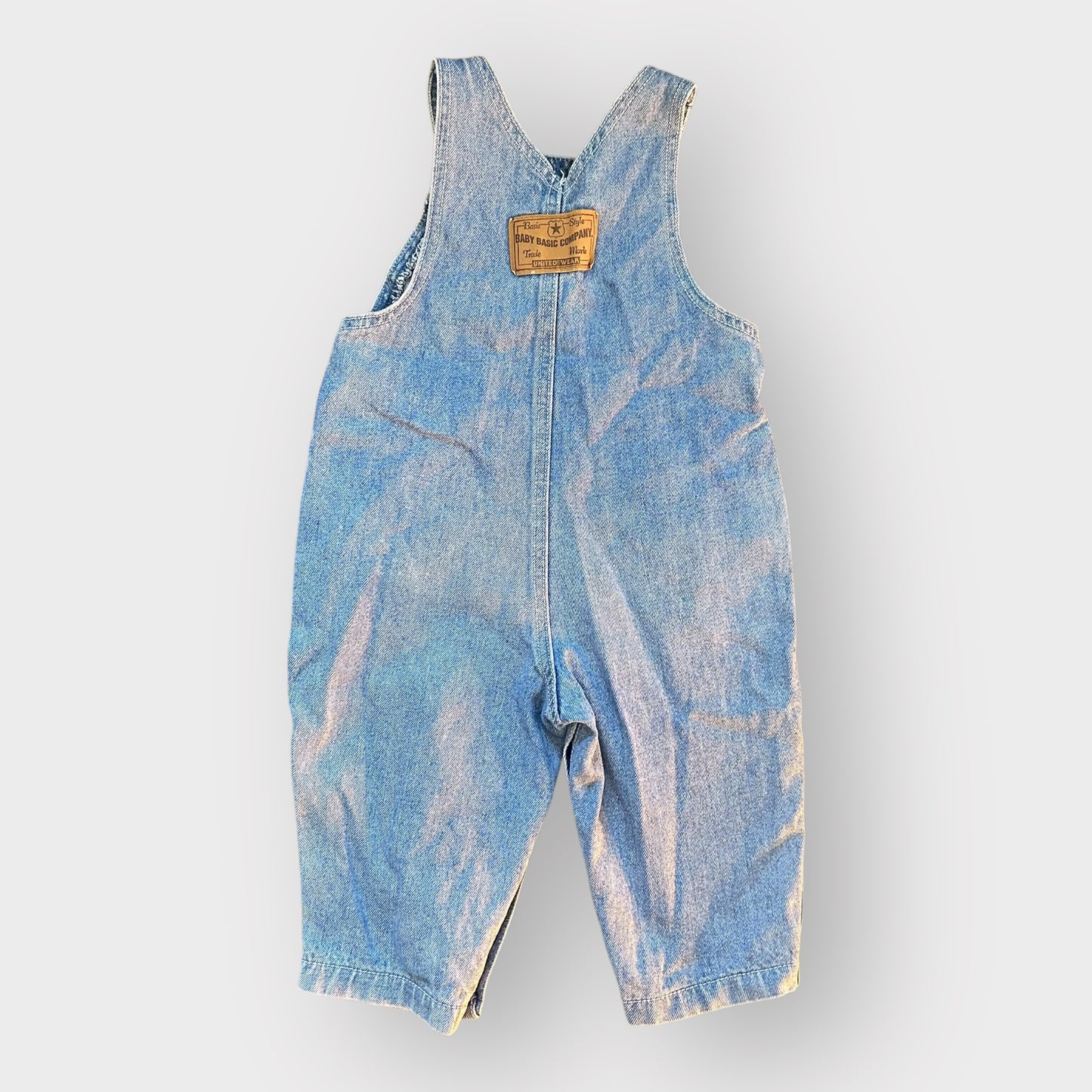 9-12 Months Vintage Adams Denim Dungarees