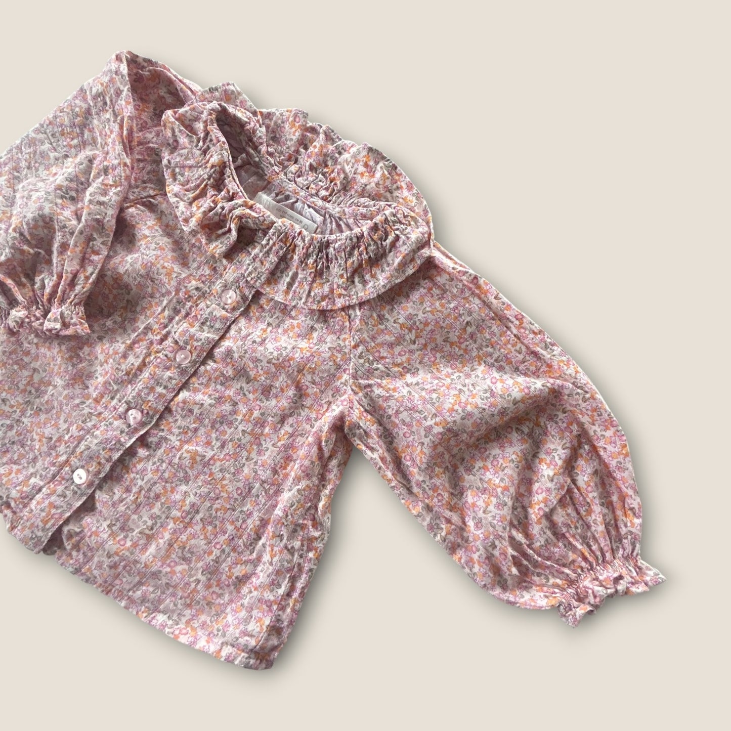 12-18 Months Zara Ditsy Floral Blouse Shirt Top