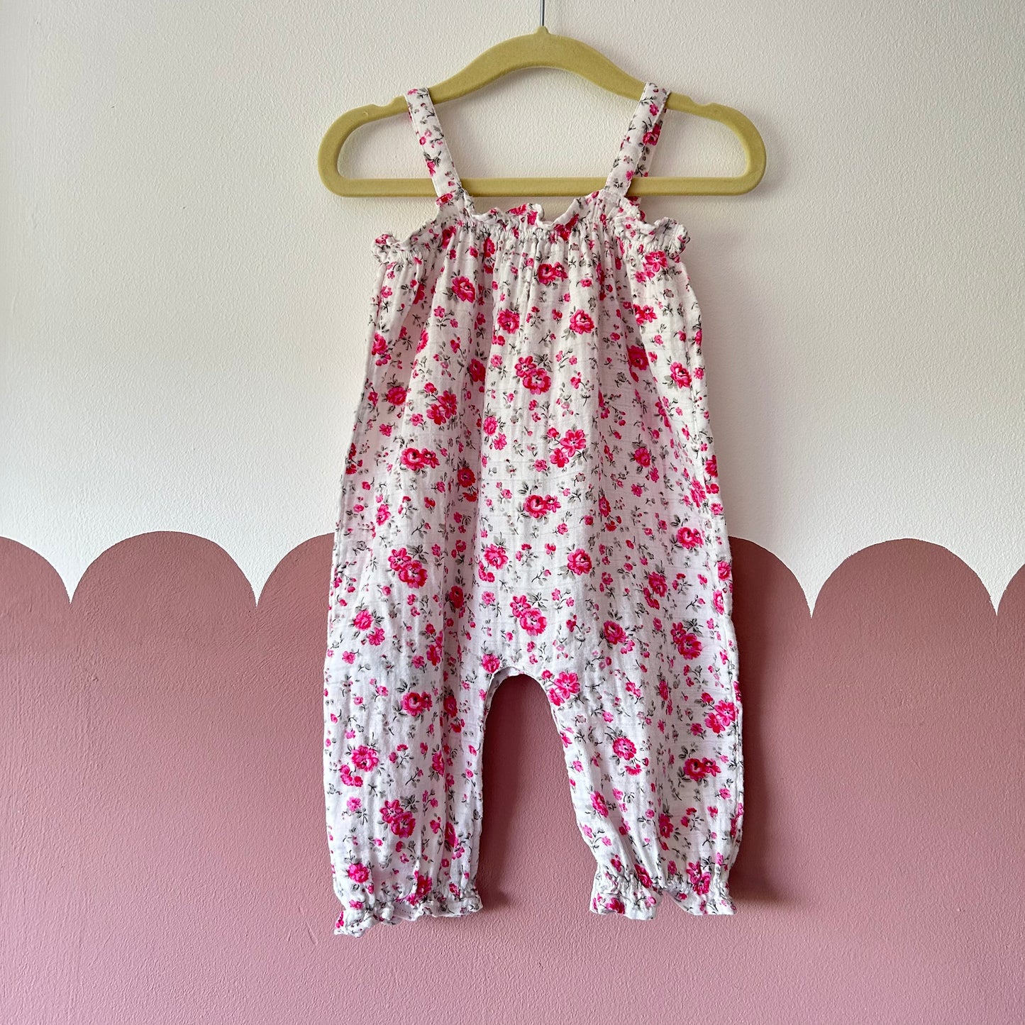 3-6 Months Cath Kidston Pink Floral Romper