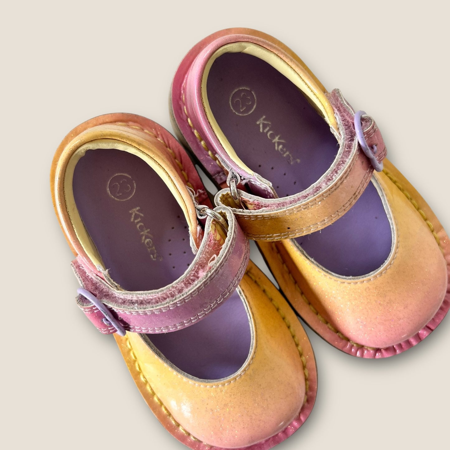 UK Infant Size 6 Kickers Mary Jane Shoes