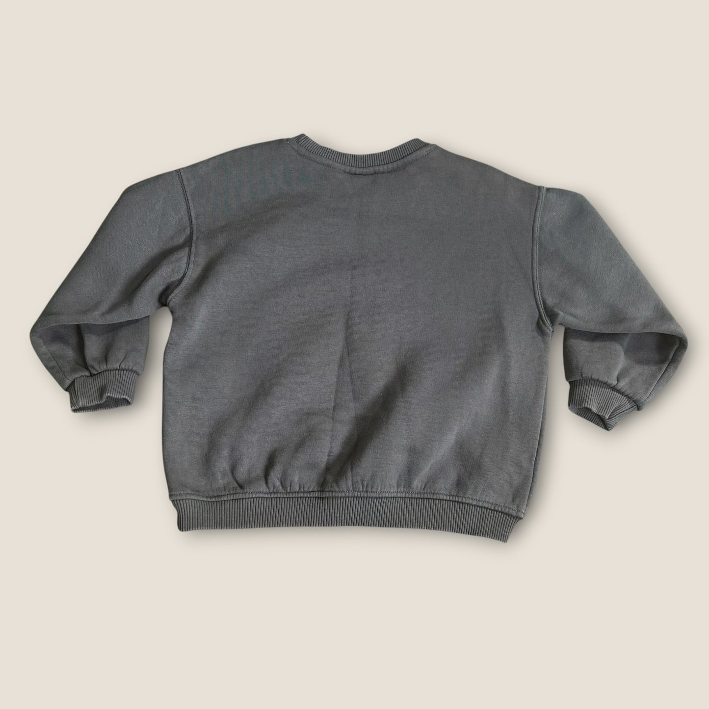 4-5 Years Zara Charcoal Grey 'The Beatles' Sweatshirt