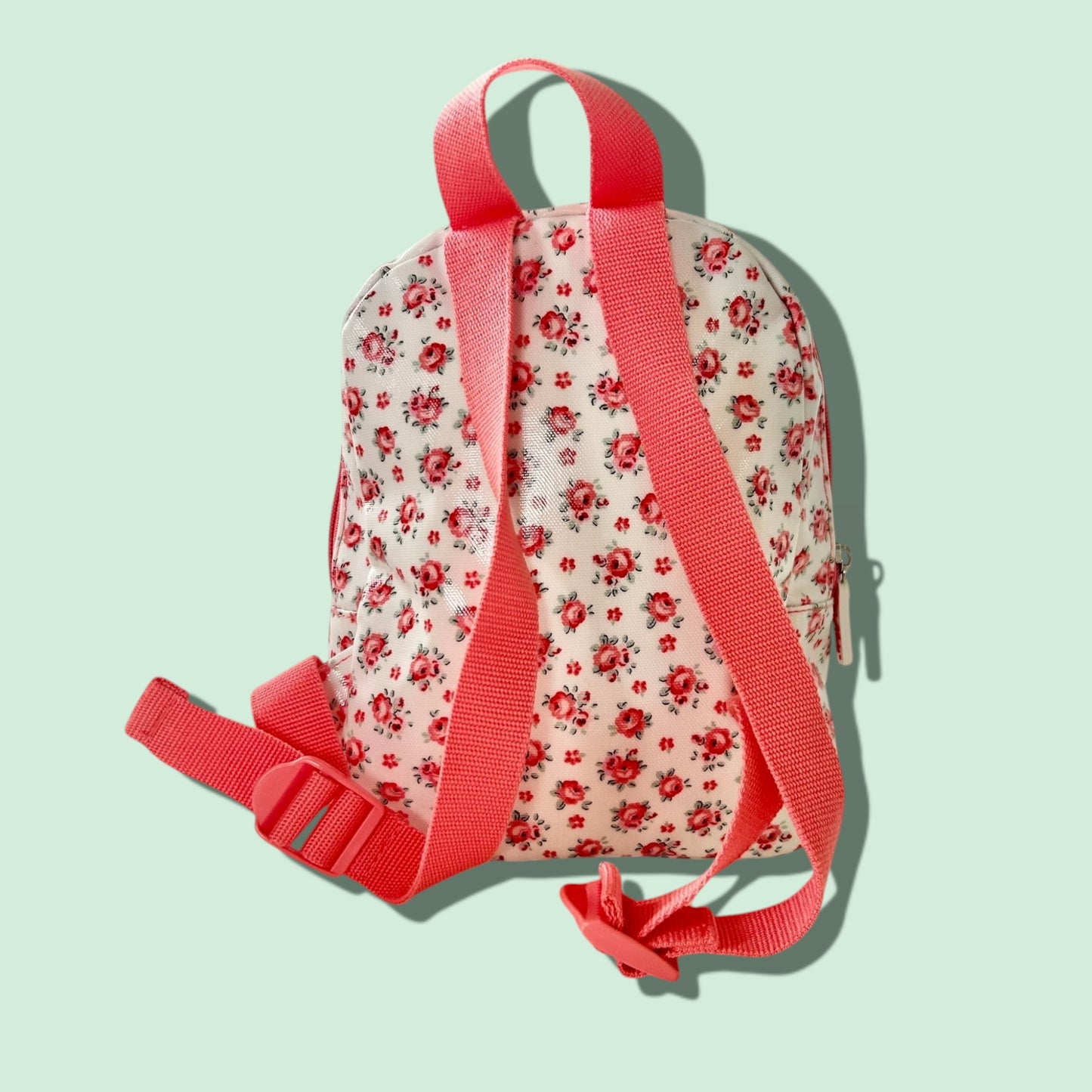 Cath Kidston Mini Pink Olicloth Floral Backpack