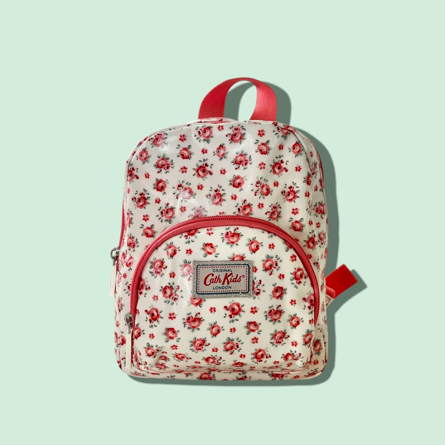 Cath Kidston Mini Pink Olicloth Floral Backpack