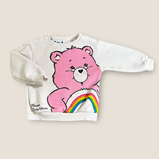 6-9 Months Zara Cream Care Bears Sweatshirt