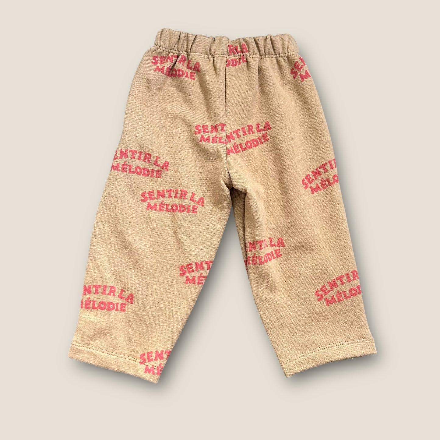 12-18 Months Zara Brown Orange Printed Sweatpants New