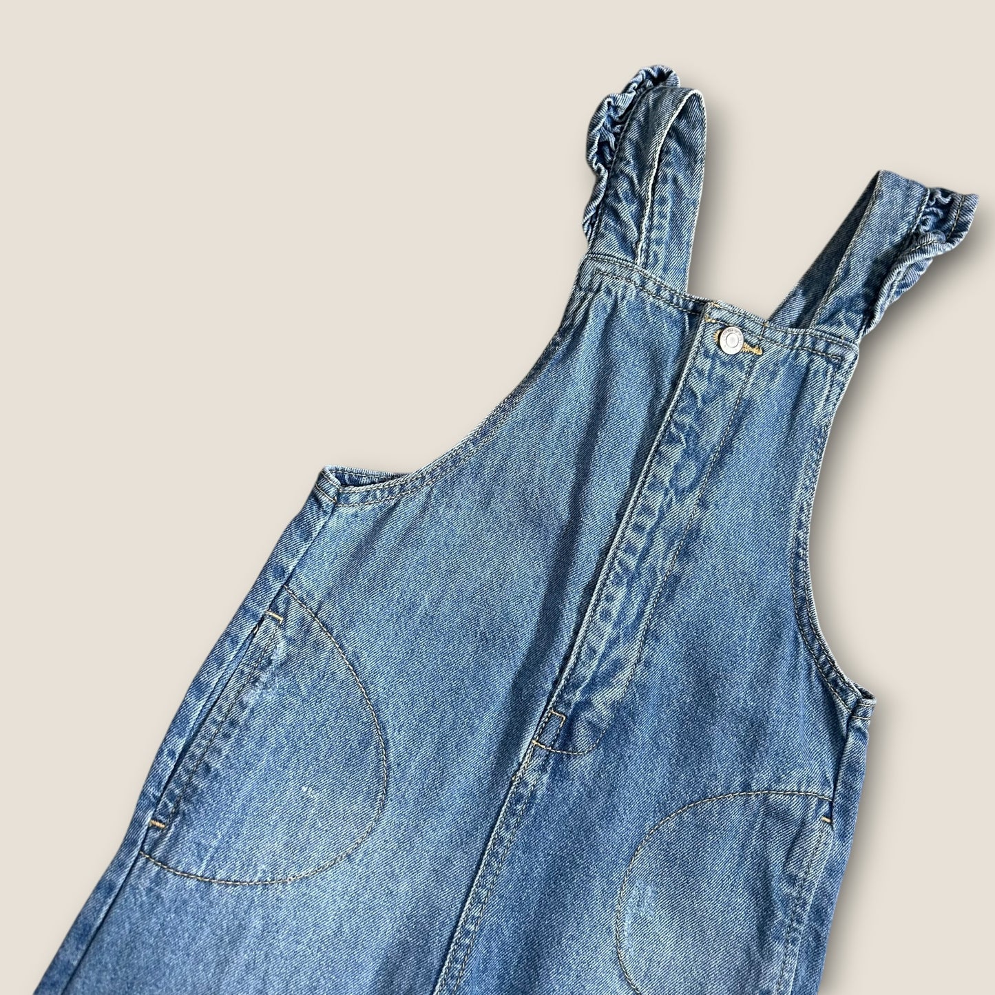 18-24 Months Zara Denim Frill Dungarees