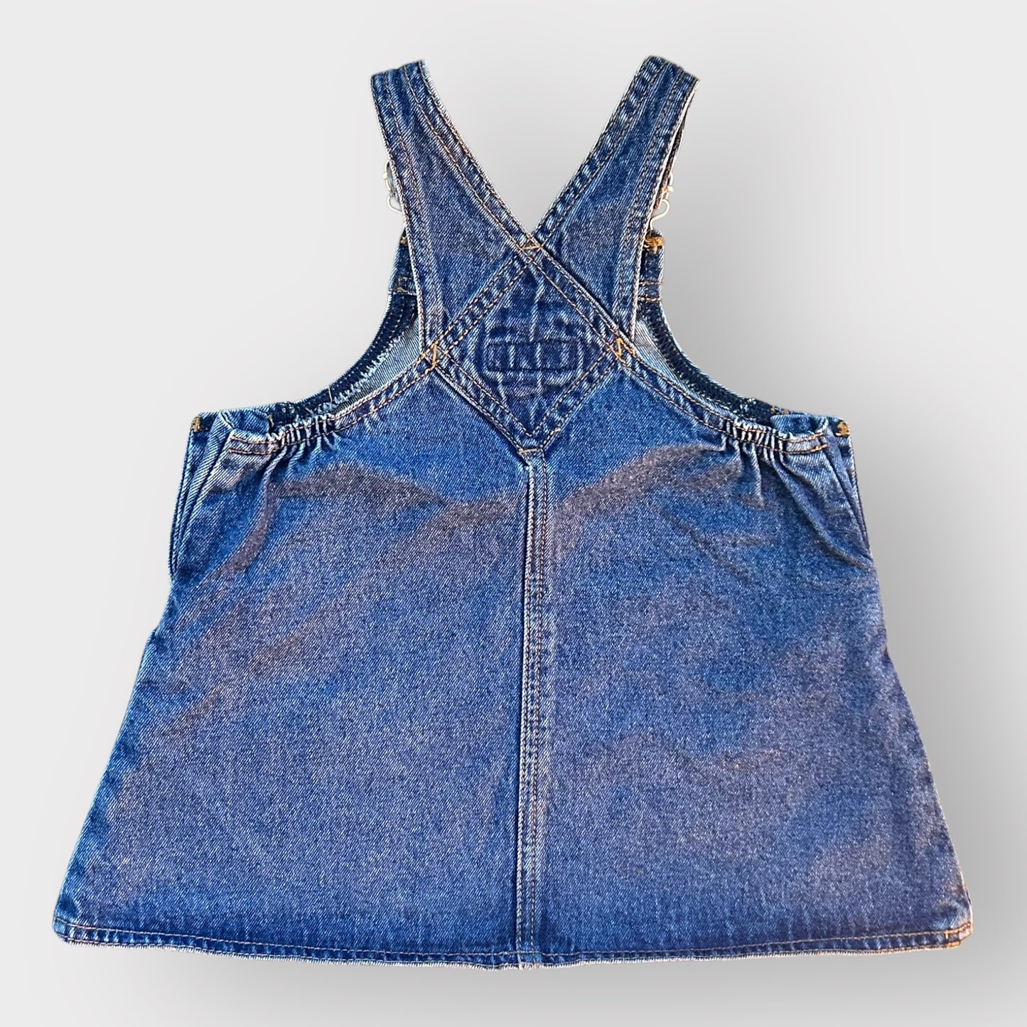 12-18 Months Vintage Esprit Denim Dungaree Dress