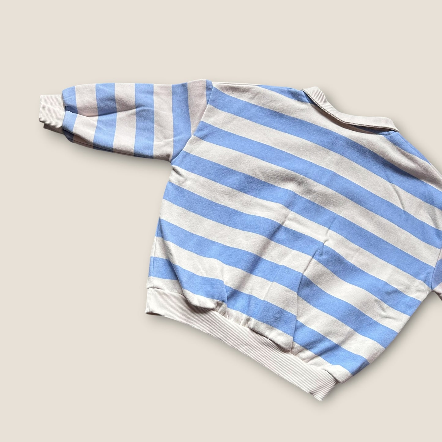 4-5 Years George Blue Striped Rugby Sweatshirt Top