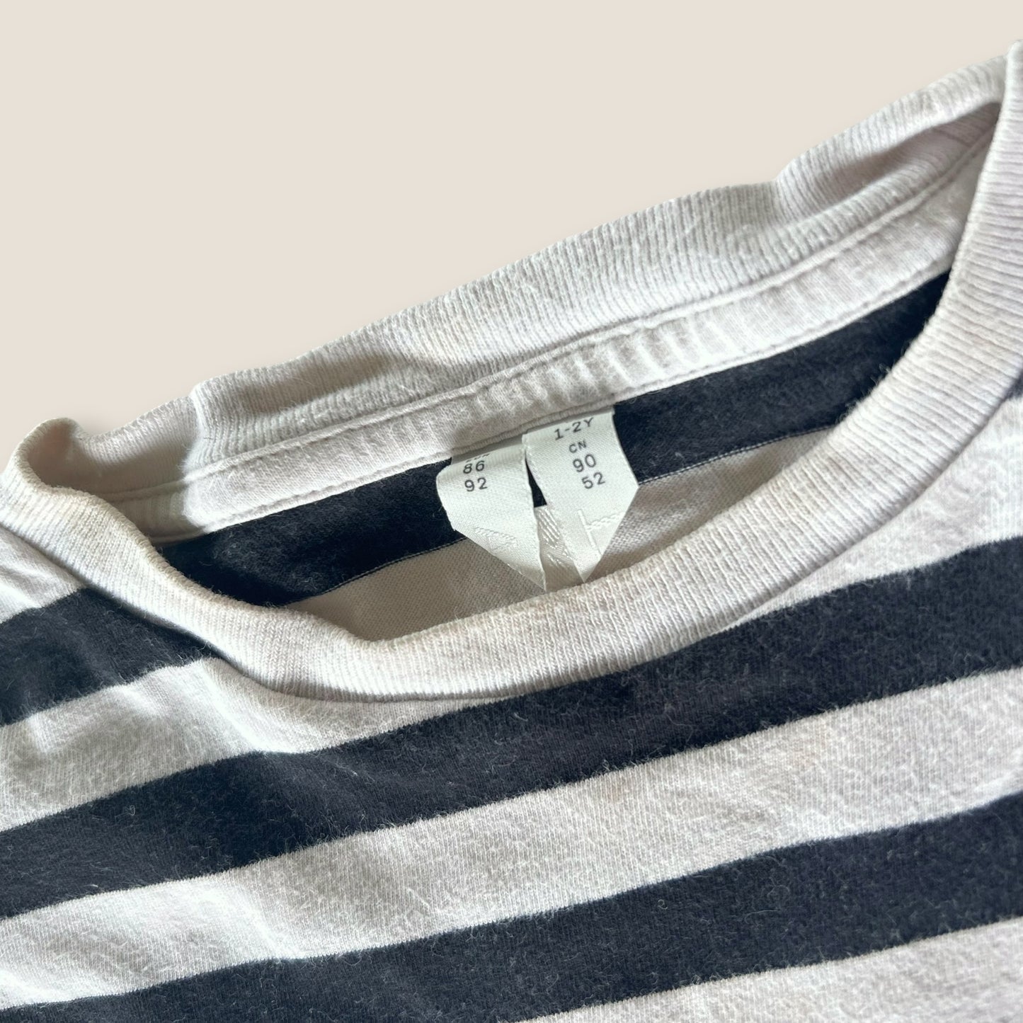 1-2 Years Arket Striped Oversized Fit T-Shirt