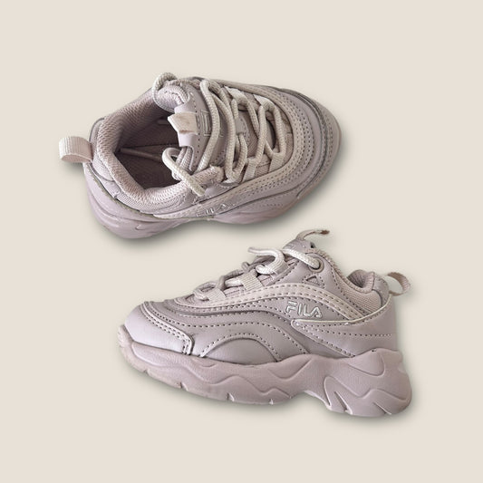 UK Infant Size 5 Fila Lilac Purple Chunky Trainers