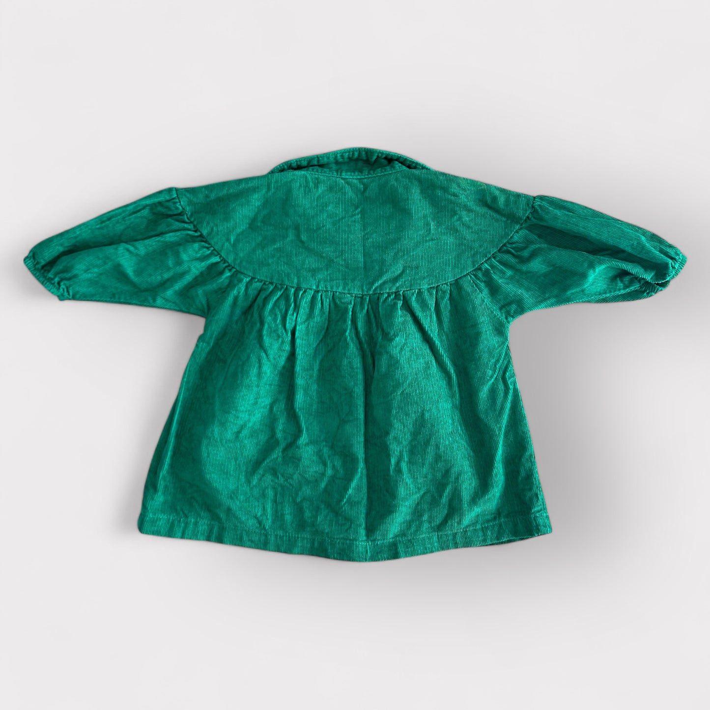 9-12 Months Next Green Corduroy Shirt Dress