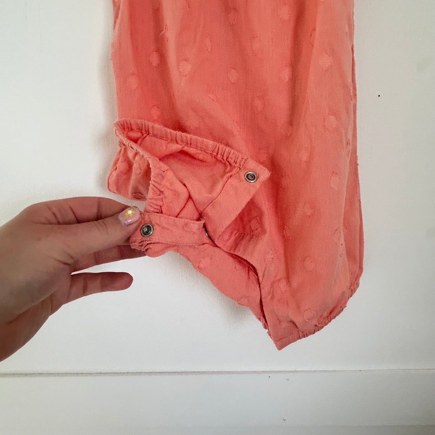 1.5-2 Years La Redoute Orange Romper Suit