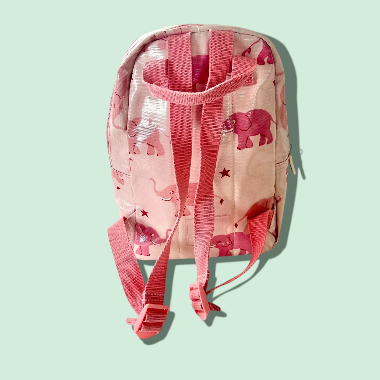 Cath Kidston Pink Olicloth Elephants Backpack