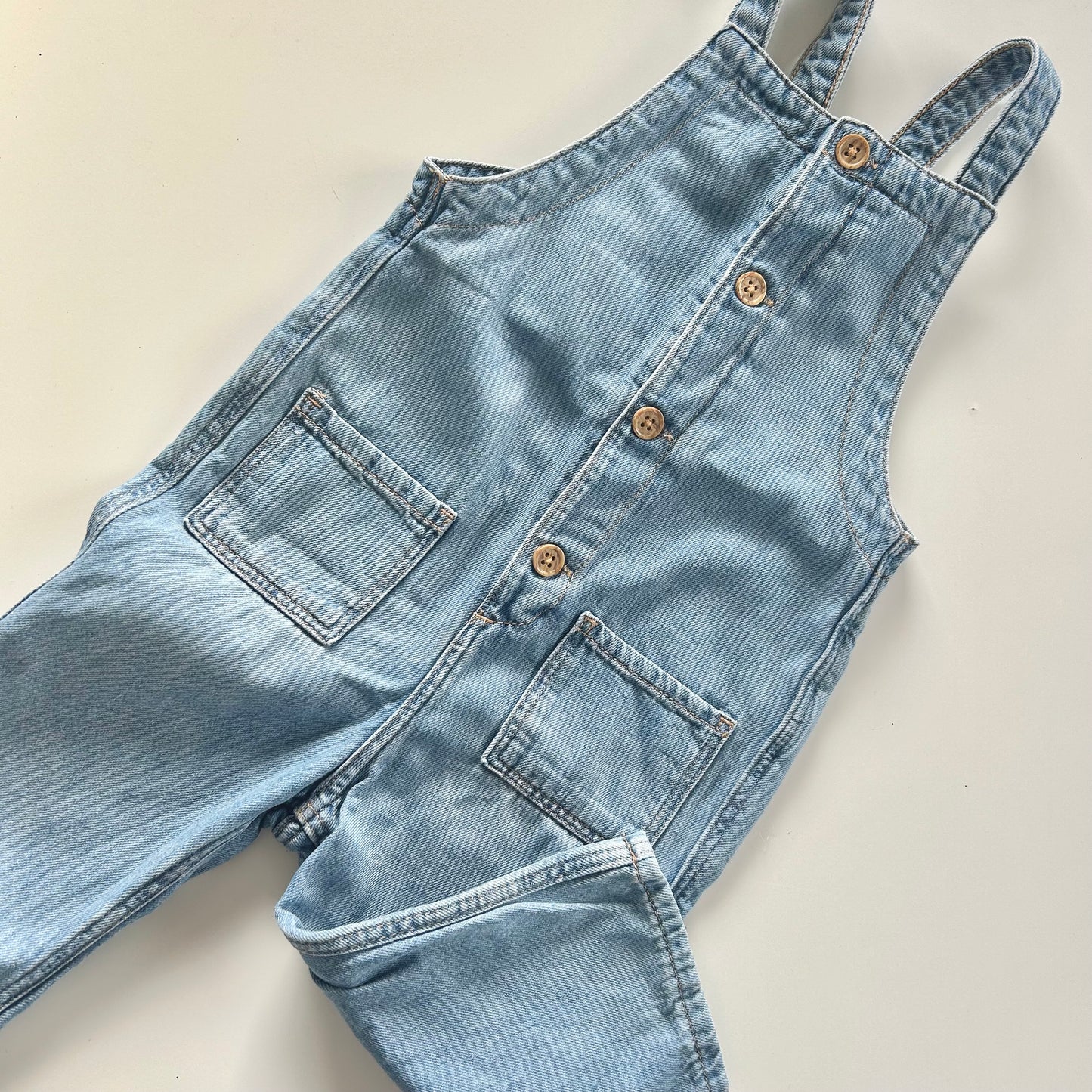 9-12 Months H&M Blue Denim Dungarees