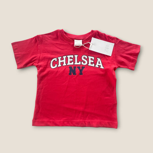 12-18 Months Zara Red Graphic Print T-Shirt New