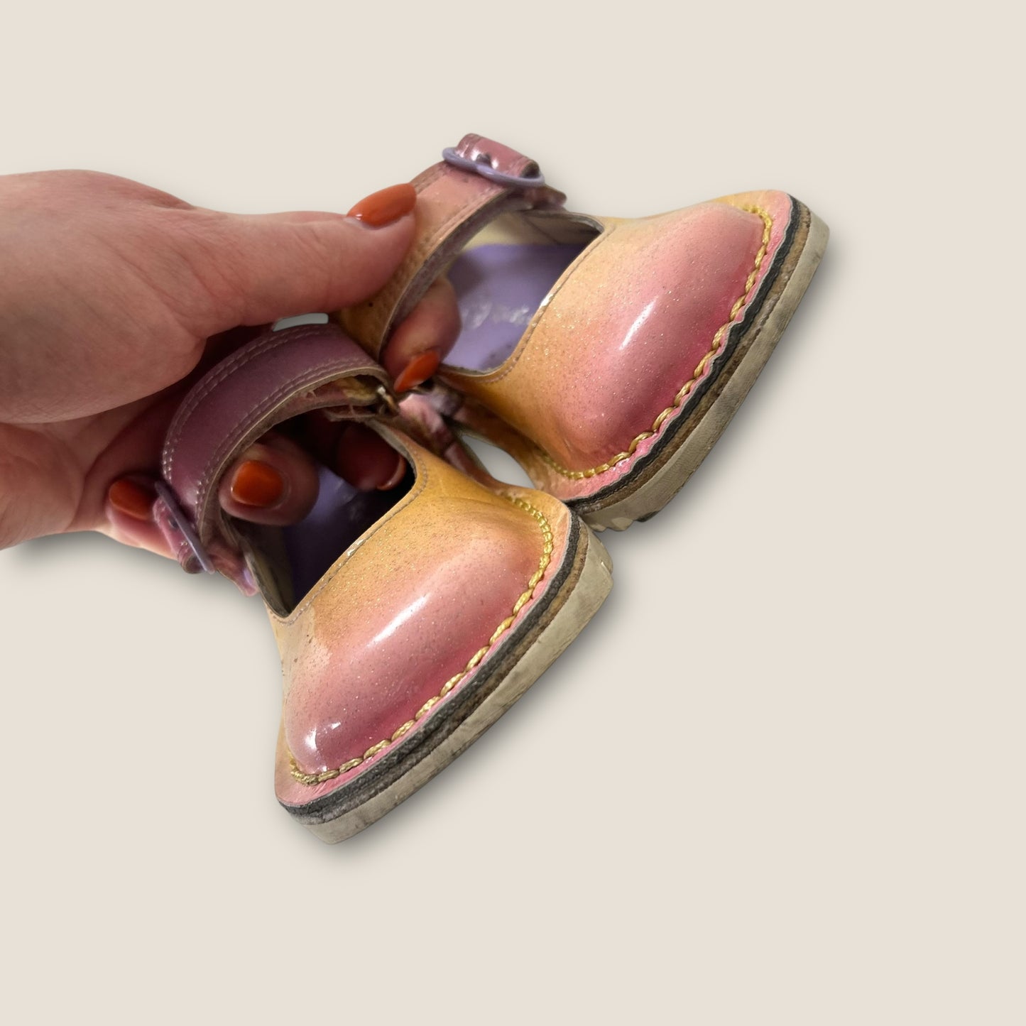 UK Infant Size 6 Kickers Mary Jane Shoes