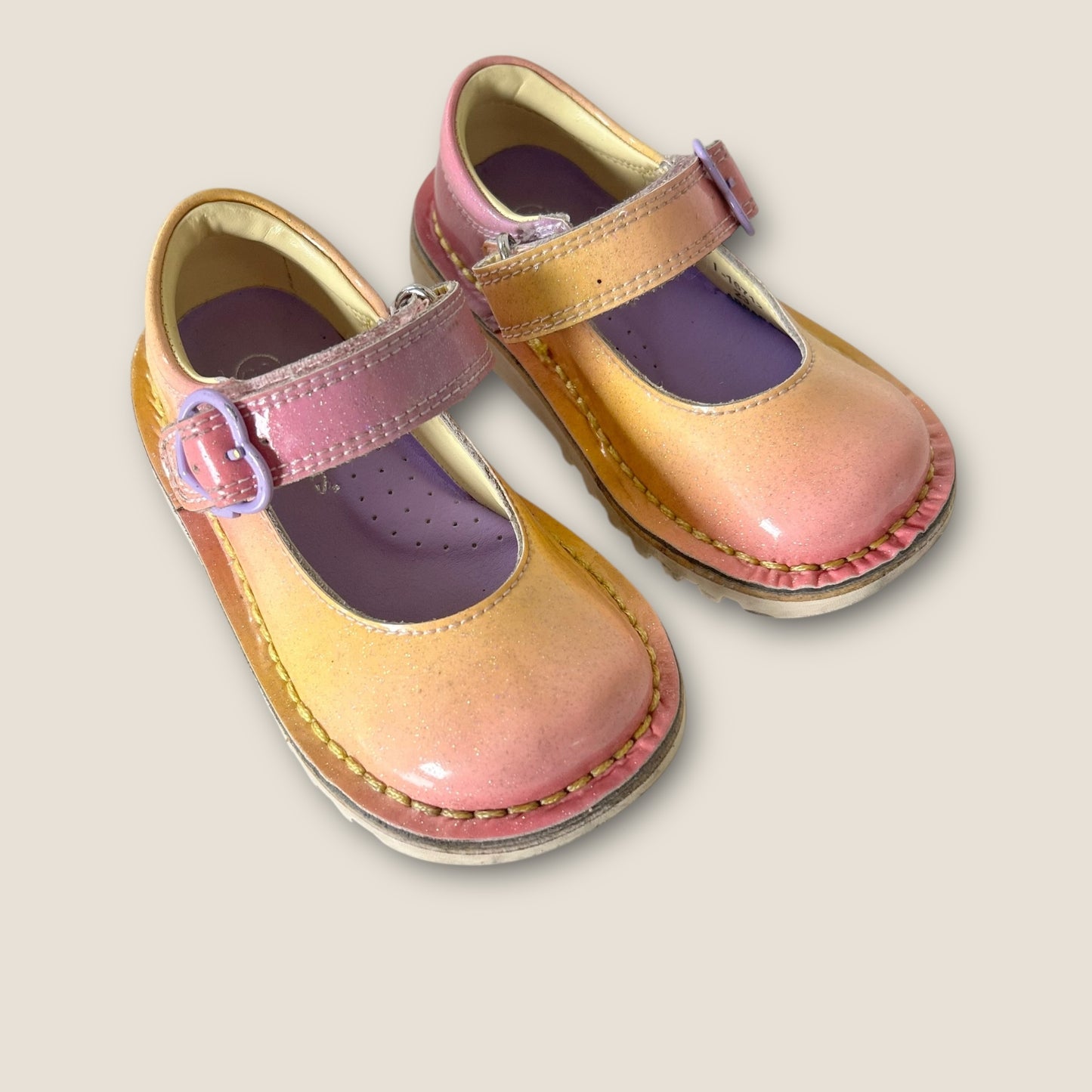 UK Infant Size 6 Kickers Mary Jane Shoes