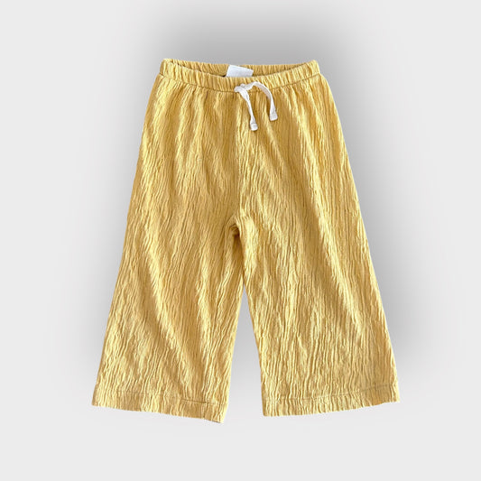 12-18 Months Zara Mustard Yellow Crepe Trousers